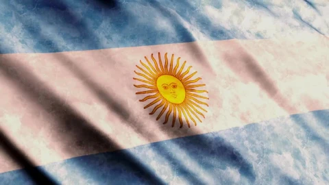 Stock Video Faded Argentina D Flag Live Wallpaper For PC - Free Live Wallpaper