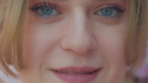 Stock Video Face Of A Happy Girl With A Heart Lollipop Live Wallpaper For PC - Free Live Wallpaper
