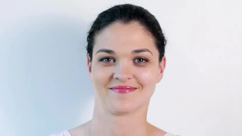 Stock Video Face Of A Funny Woman Gesturing To The Camera Live Wallpaper For PC - Free Live Wallpaper