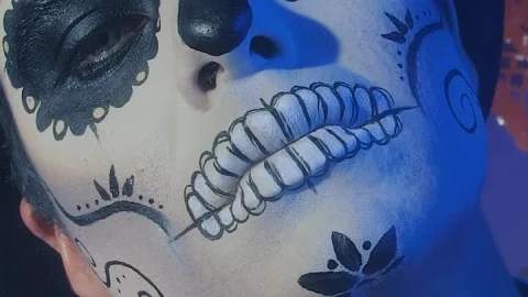 Stock Video Face Of A Catrin On Day Of The Dead Live Wallpaper For PC - Free Live Wallpaper