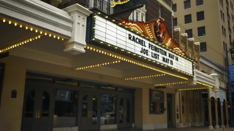 Stock Video Facade Of A Paramount Theater In The City Live Wallpaper For PC - Free Live Wallpaper