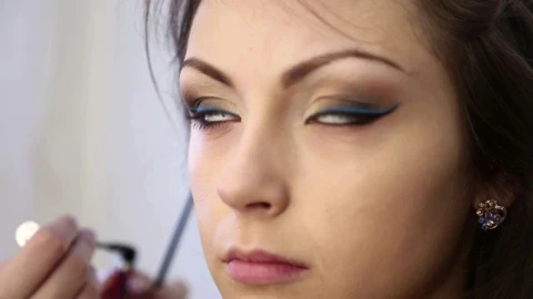 Stock Video Eye Makeup On Woman Eyes Live Wallpaper For PC - Free Live Wallpaper