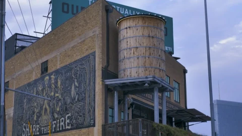 Stock Video Exterior Of A Small Building In The City Live Wallpaper For PC - Free Live Wallpaper