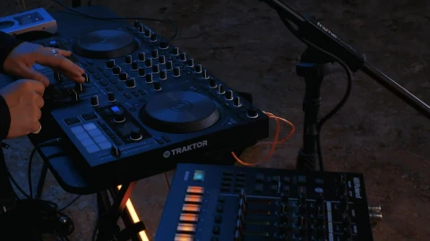 Stock Video Experienced Dj Playing A Close Up Shot Live Wallpaper For PC - Free Live Wallpaper