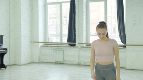 Stock Video Exhausted Dancer Looking In The Mirror Live Wallpaper For PC - Free Live Wallpaper