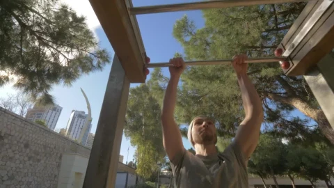 Stock Video Exercising In A Small Park Live Wallpaper For PC - Free Live Wallpaper