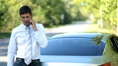 Stock Video Executive Talking On The Phone Live Wallpaper For PC - Free Live Wallpaper