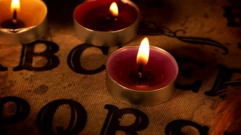 Stock Video Evil Scenario On An Ouija Board Live Wallpaper For PC - Free Live Wallpaper