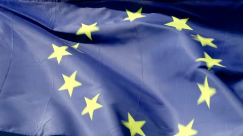 Stock Video European Union Flag In The Wind Live Wallpaper For PC - Free Live Wallpaper