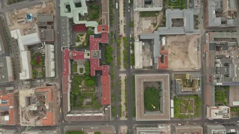 Stock Video European City Seen From The Air During Quarantine Live Wallpaper For PC - Free Live Wallpaper