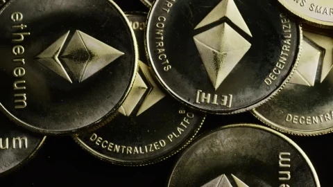 Stock Video Ethereum Coins Rotating Live Wallpaper For PC - Free Live Wallpaper