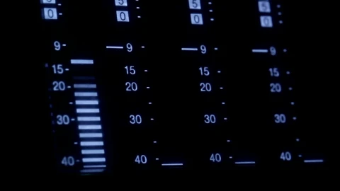 Stock Video Equalizer Screen On A Control Panel Live Wallpaper For PC - Free Live Wallpaper