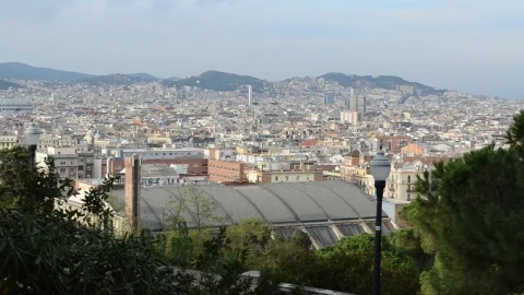 Stock Video Enjoying The View In Barcelona Live Wallpaper For PC - Free Live Wallpaper