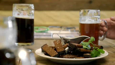 Stock Video Enjoying Beer With A Meal Live Wallpaper For PC - Free Live Wallpaper