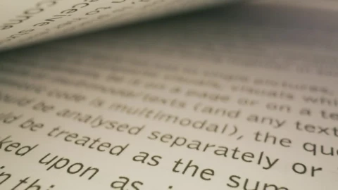 Stock Video English Book Pages Live Wallpaper For PC - Free Live Wallpaper