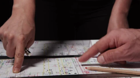 Stock Video Engineers Looking Over Plans Live Wallpaper For PC - Free Live Wallpaper