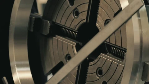 Stock Video Engineer Measuring A Lathe Live Wallpaper For PC - Free Live Wallpaper