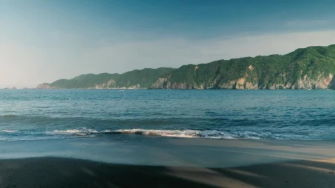 Stock Video Empty Sea Seen From The Beach Live Wallpaper For PC - Free Live Wallpaper