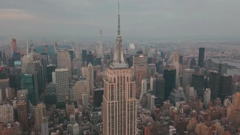 Stock Video Empire State Building In Manhattan Live Wallpaper For PC - Free Live Wallpaper