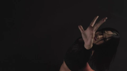 Stock Video Elevated Shot Of A Contemporary Dancer Performing Live Wallpaper For PC - Free Live Wallpaper