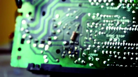 Stock Video Electronic Card Working Detail View Live Wallpaper For PC - Free Live Wallpaper