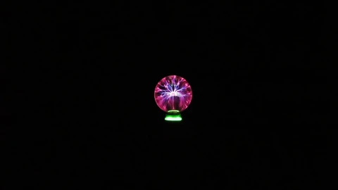 Stock Video Electricity In The Form Of Lightning In A Crystal Ball Live Wallpaper For PC - Free Live Wallpaper