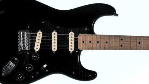 Stock Video Electric Guitar In White Background Live Wallpaper For PC - Free Live Wallpaper