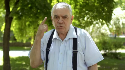 Stock Video Elderly Deaf Man Signs Hear Us Live Wallpaper For PC - Free Live Wallpaper