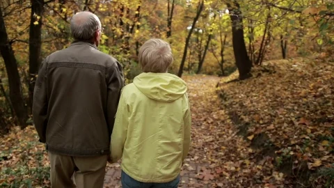 Stock Video Elderly Couple Embracing Live Wallpaper For PC - Free Live Wallpaper