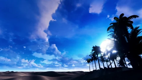 Stock Video Egyptian Landscape In The Desert During The Day Live Wallpaper For PC - Free Live Wallpaper