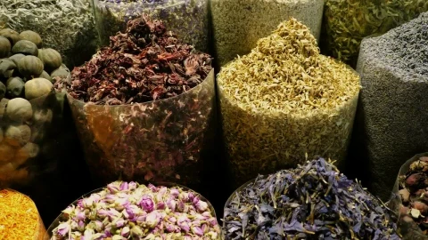 Stock Video Eastern Market Spices Ready For Sale Live Wallpaper For PC - Free Live Wallpaper