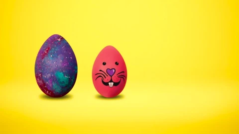 Stock Video Easter Eggs That Appear And Disappear Live Wallpaper For PC - Free Live Wallpaper