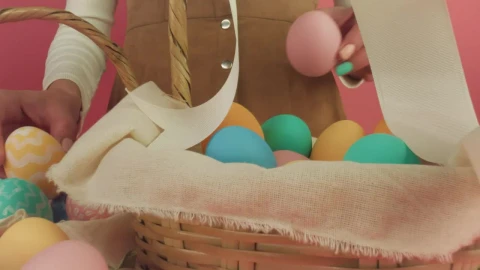 Stock Video Easter Eggs Of A Woman Live Wallpaper For PC - Free Live Wallpaper