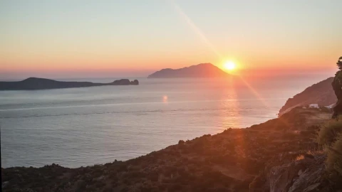 Stock Video Dusk On The Skyline Of The Sea Live Wallpaper For PC - Free Live Wallpaper
