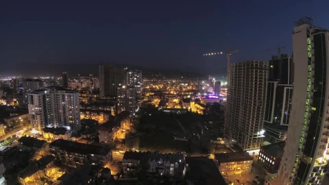 Stock Video Dusk In The Construction Site Live Wallpaper For PC - Free Live Wallpaper
