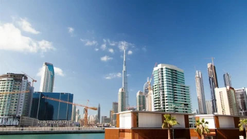 Stock Video Dubai City Skyscrapers And The Burj Khalifa Live Wallpaper For PC - Free Live Wallpaper