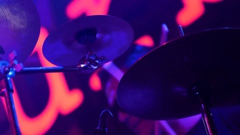 Stock Video Drummers Hands Using Wooden Drumsticks Live Wallpaper For PC - Free Live Wallpaper