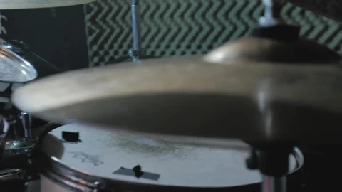 Stock Video Drummer Playing Focused Closely Live Wallpaper For PC - Free Live Wallpaper