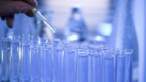 Stock Video Dropping Water On Laboratory Tubes Live Wallpaper For PC - Free Live Wallpaper