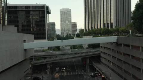 Stock Video Drone Shot Of Streets And Buildings Live Wallpaper For PC - Free Live Wallpaper