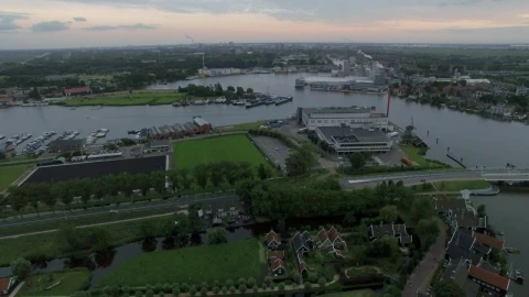 Stock Video Drone High Above The Netherlands Live Wallpaper For PC - Free Live Wallpaper