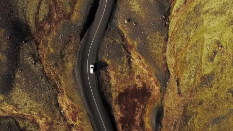 Stock Video Drone Following A Car Live Wallpaper For PC - Free Live Wallpaper