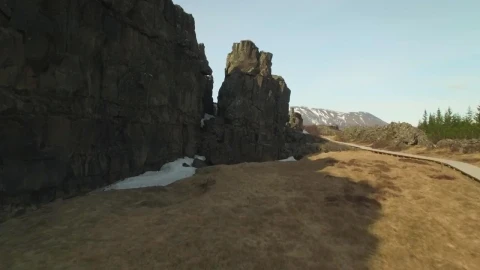 Stock Video Drone Flying Through A National Park Live Wallpaper For PC - Free Live Wallpaper