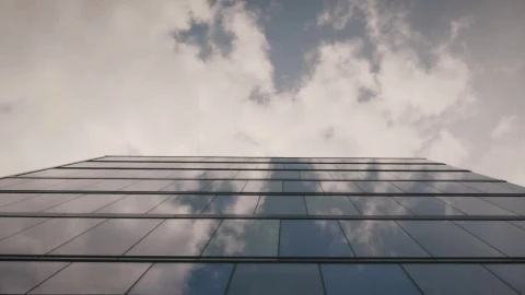 Stock Video Drone Flying Over Office Building Live Wallpaper For PC - Free Live Wallpaper