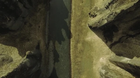 Stock Video Drone Flying Over A Canyon Live Wallpaper For PC - Free Live Wallpaper