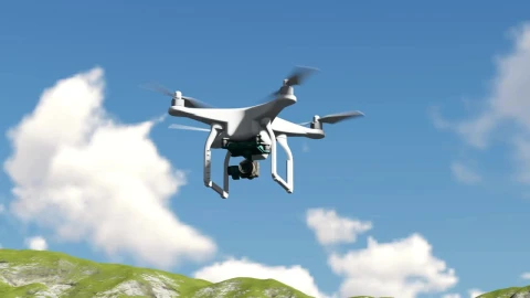 Stock Video Drone Flying In Nature On A Sunny Day Live Wallpaper For PC - Free Live Wallpaper