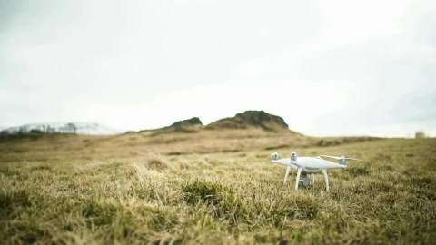 Stock Video Drone Flying Away Live Wallpaper For PC - Free Live Wallpaper