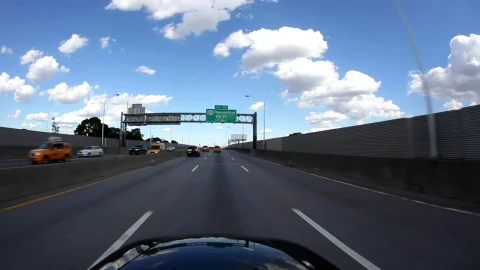 Stock Video Driving Uptown In New York Live Wallpaper For PC - Free Live Wallpaper