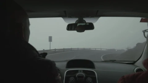 Stock Video Driving Through Deep Fog Live Wallpaper For PC - Free Live Wallpaper
