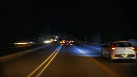 Stock Video Driving Through A Night City Live Wallpaper For PC - Free Live Wallpaper